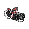 Bicycle Flip Clock, Retro Digital Flip Desk Clock, Retro Design Automatic Flip Clock Home and Office Decor