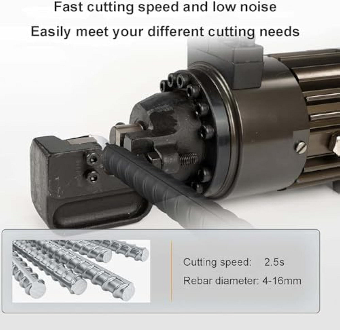 آلة قطع قضبان فولاذية كهربائية، آلة قطع قضبان فولاذية هيدروليكية، تستخدم لقطع قضبان فولاذية 4-16 مم وقضبان فولاذية متنوعة