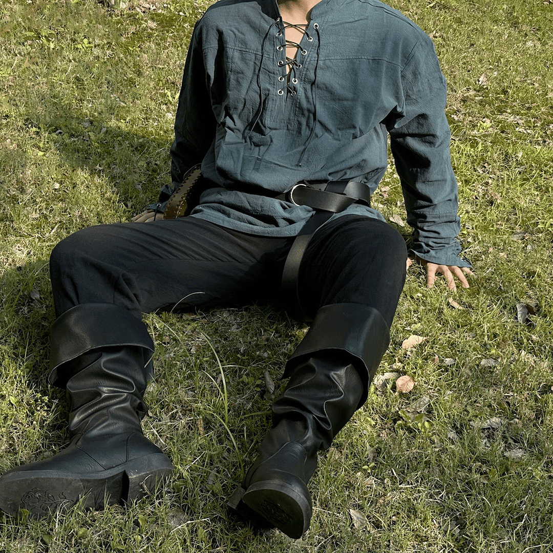 Linen Viking Shirt-inspireuse