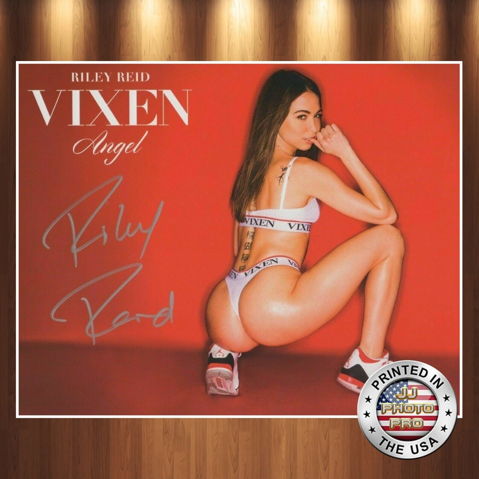 Riley Reid Autographed Signed 8x10 Photo Poster painting (Model) REPRINT