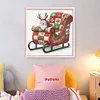 Christmas Sleigh-11CT Stamped Cross Stitch 40*40cm/15.75*15.75in tapestrymarket