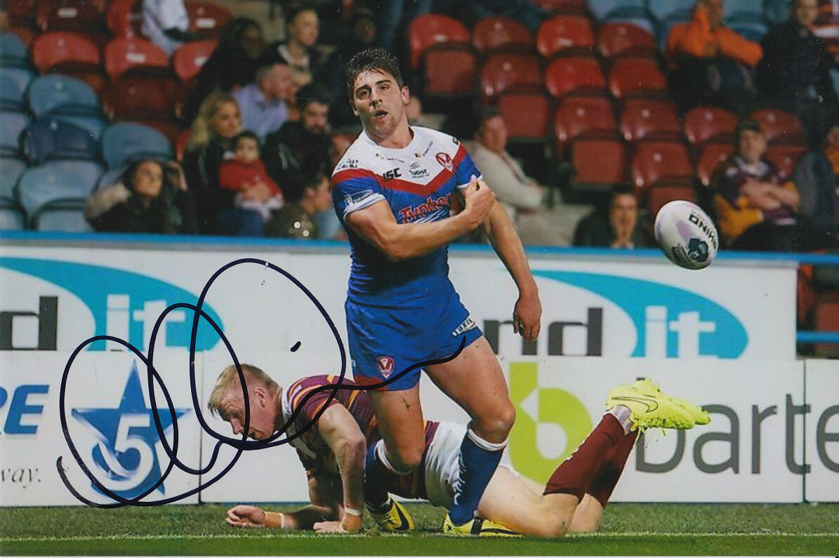 ST HELENS HAND SIGNED TOM MAKINSON 6X4 Photo Poster painting 6.