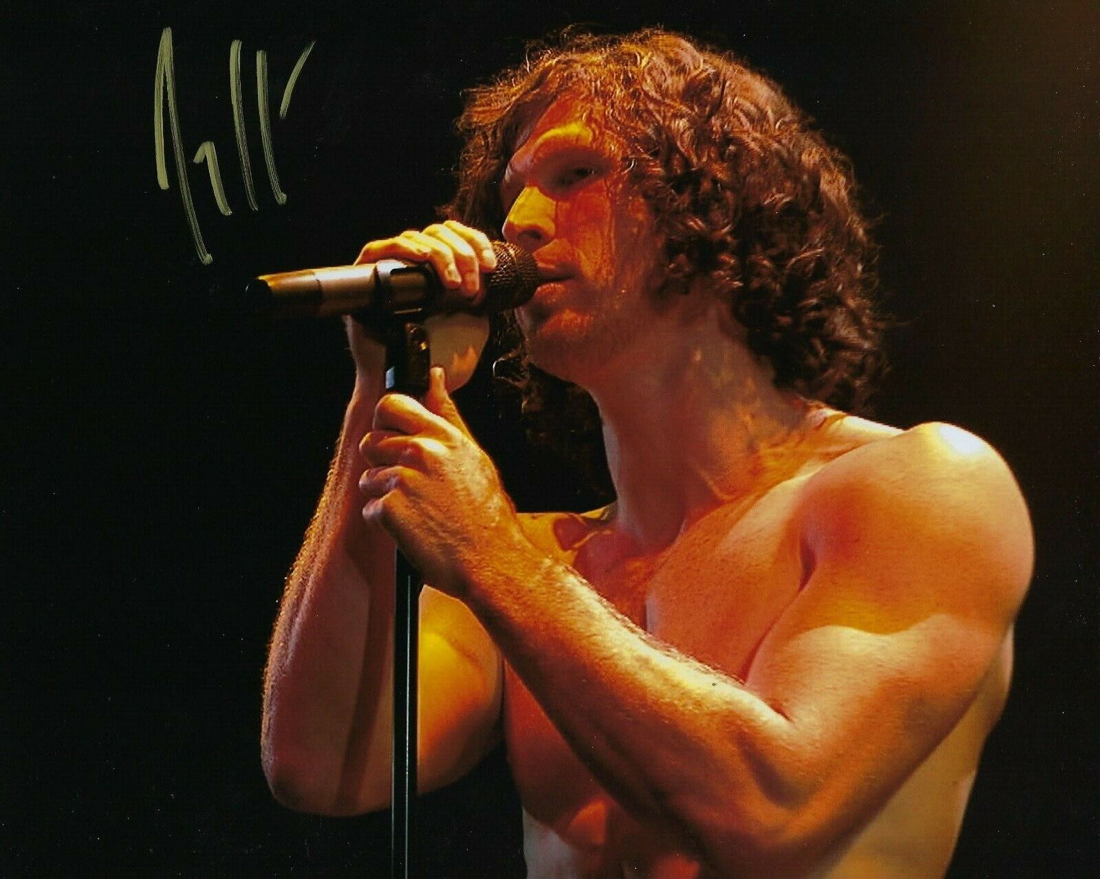 GFA Nothing More Band Frontman * JOHNNY HAWKINS * Signed 8x10 Photo Poster painting COA