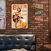 Girl Beer - Metal Tin Signs(8*12Inch/12*16Inch) - Bar