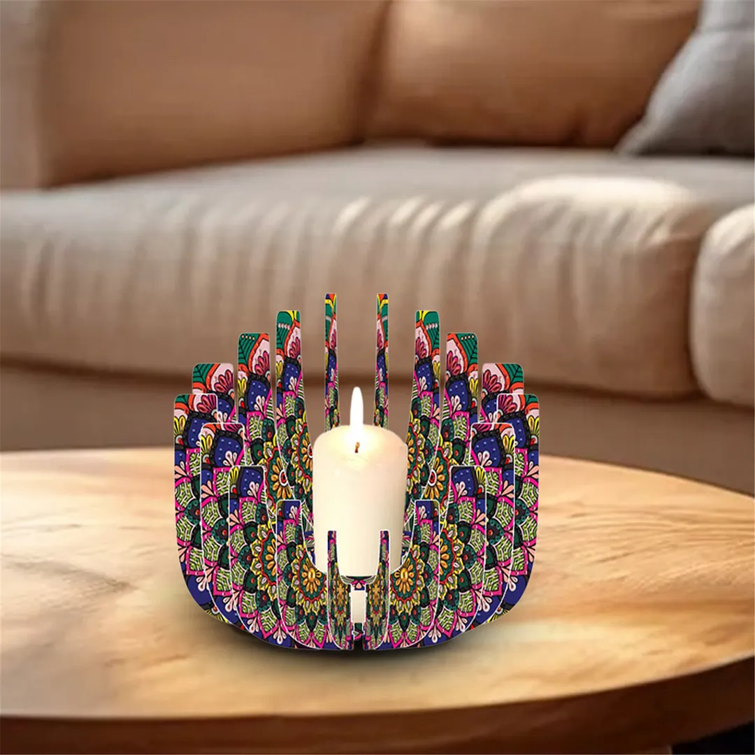 DIY Diamond Art Painting Kits of Candle Holder for Aromatherapy & Home Decor