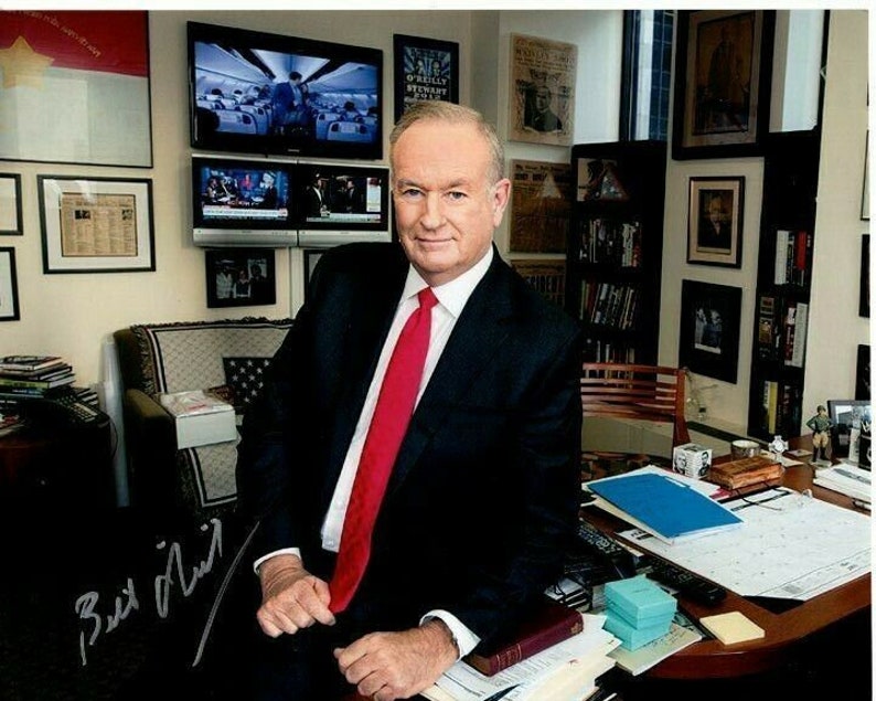 Bill oreilly signed autographed fox news 8x10 Photo Poster painting