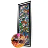 M&eacute;chants Disney-peinture diamant rond-30 * 90cm-grande taille