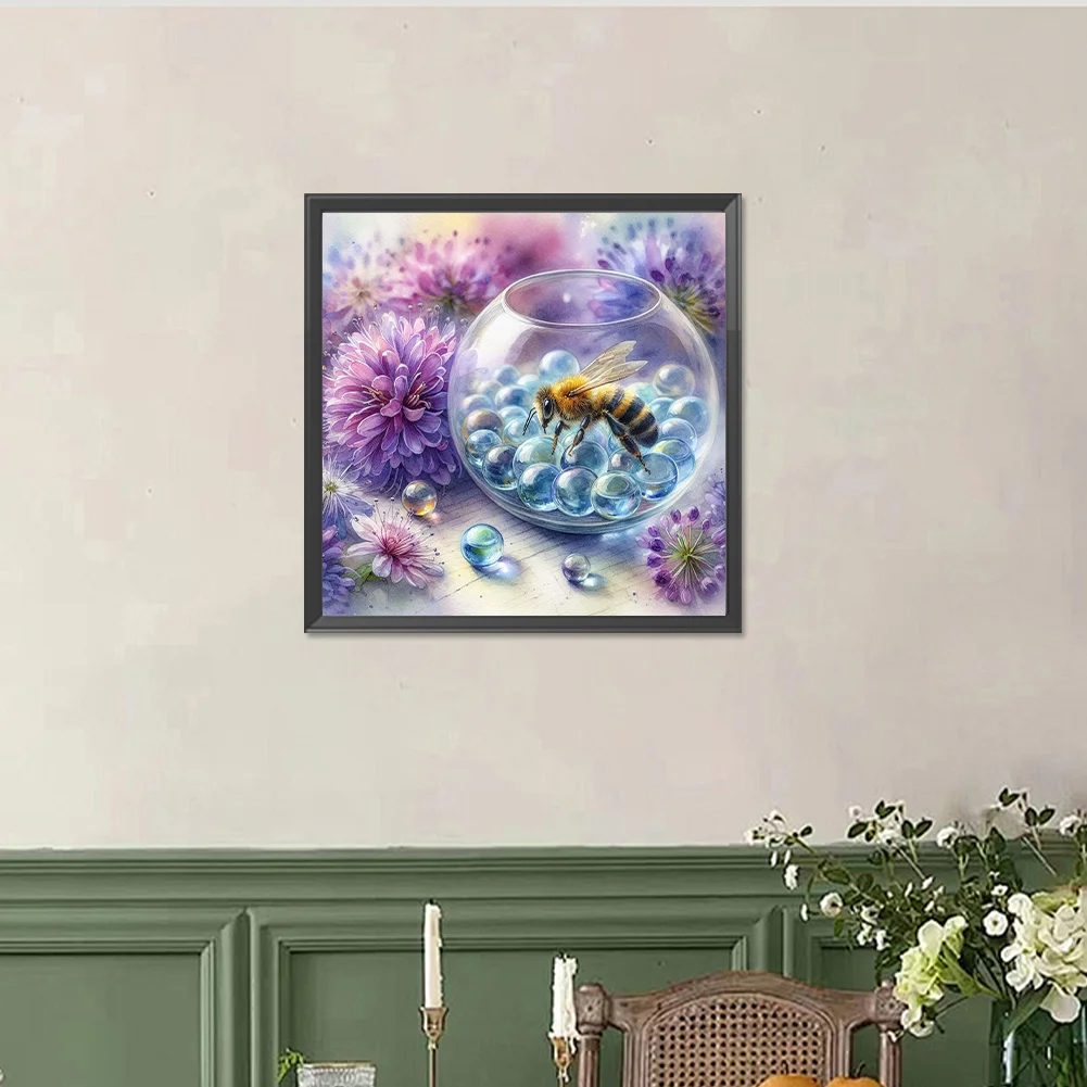 Full Round Diamond Painting 40*40cm - Bee