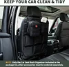 Taktisch Auto R&uuml;cksitz-Organizer MOLLE R&uuml;ckenlehnenschutz Fahrzeug Vordersitz R&uuml;ckenlehnentasche Autositz Aufbewahrungstasche, Tactical Car Seat Back Organizer, Schwarz