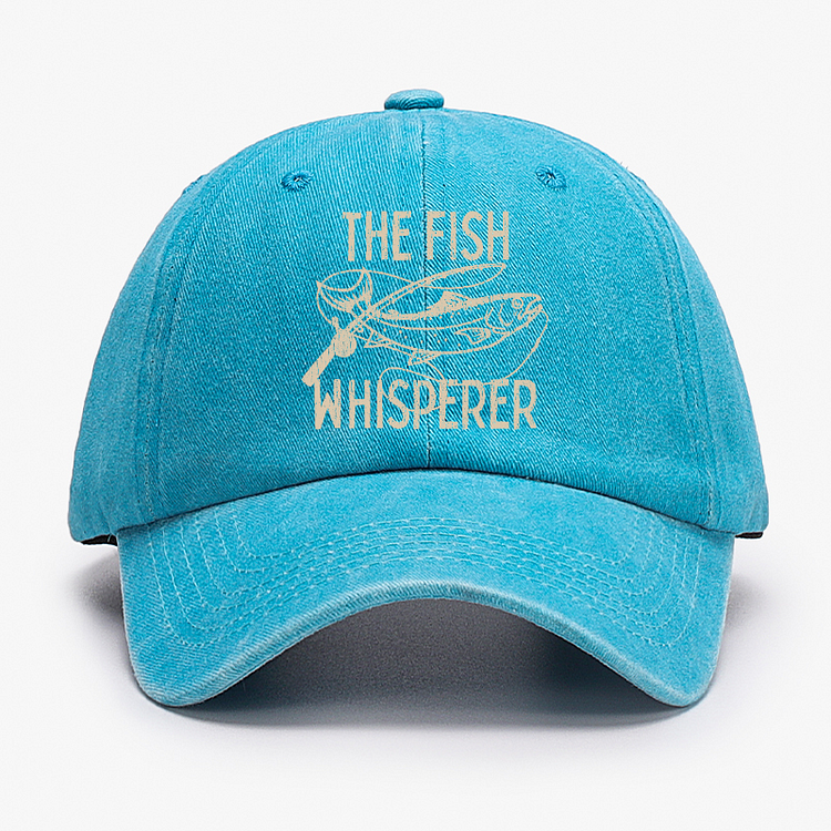 The Fish Whisperer Funny Fishing Hat