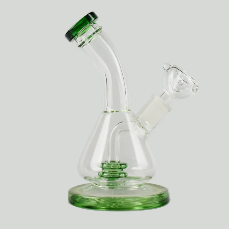 Mini Beaker Shape Glass Dab Rig Water Pipe Oil Rig Bong