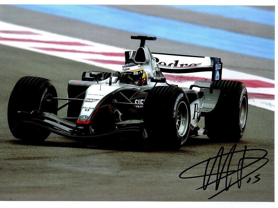 Racer PEDRO DE LA ROSA Signed Photo Poster painting