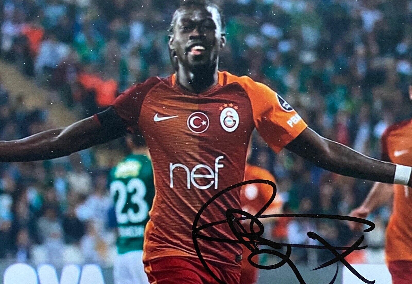 Badou Ndiaye Genuine Hand Signed 6X4 Photo Poster painting - Galatasaray 2