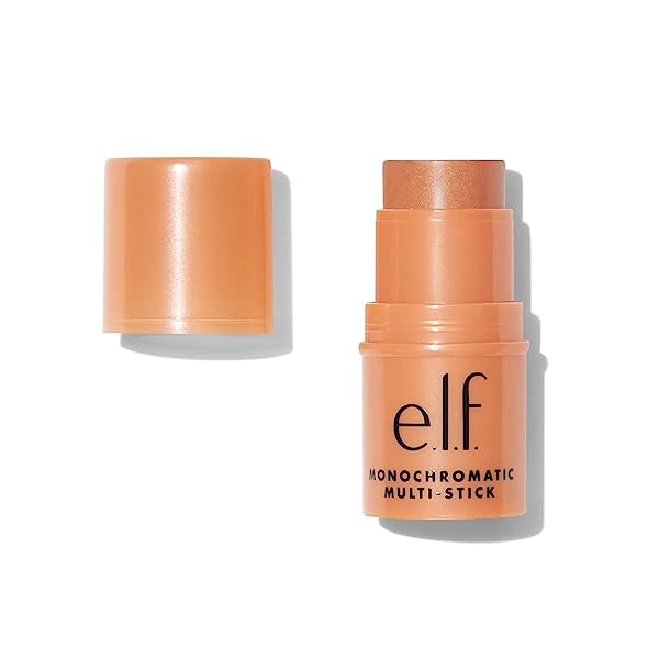 e.l.f. Monochromatic Multi Stick, Luxuriously Creamy & Blendable Color, For Eyes, Lips & Cheeks