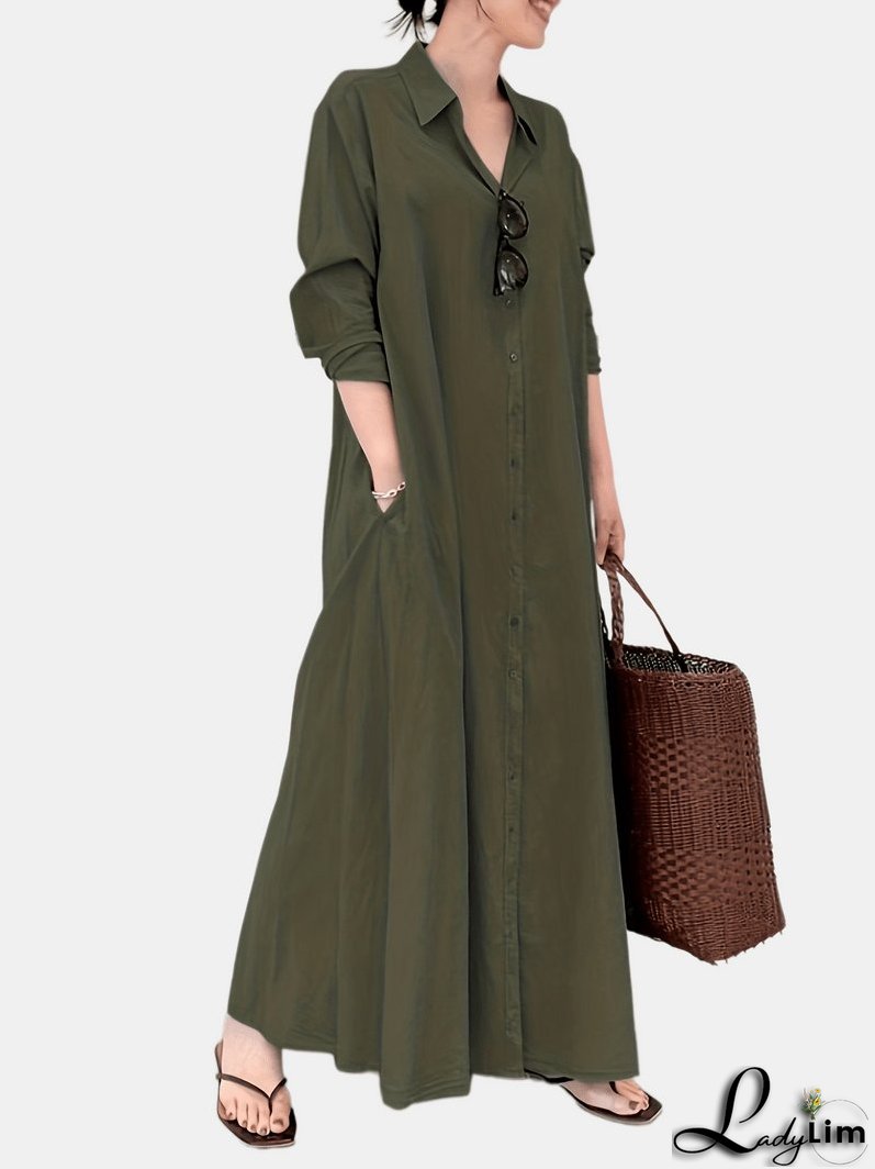 Elegant and Casual winter Dress