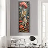 Girl Under Mushroom-11CT Stamped Cross Stitch 30*90cm/11.81*35.43in(Big Size) tapestrymarket