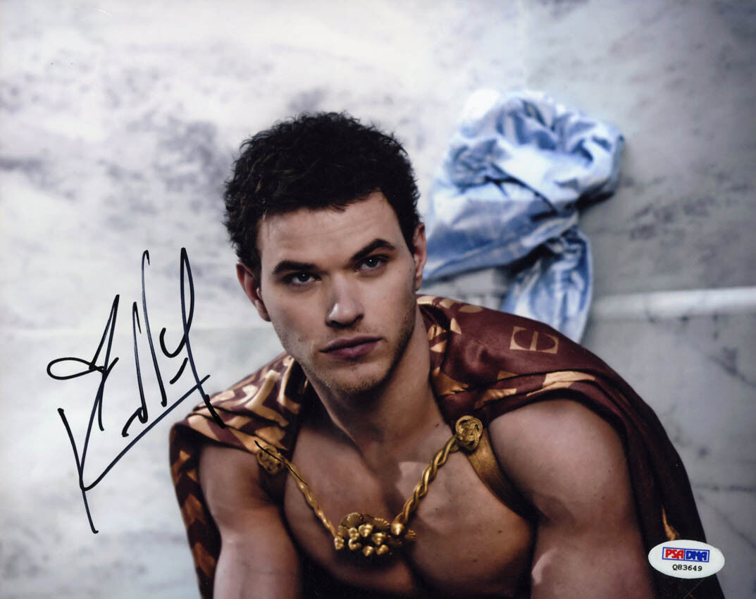 Kellan Lutz SIGNED 8x10 Photo Poster painting Legend of Hercules Immortals PSA/DNA AUTOGRAPHED