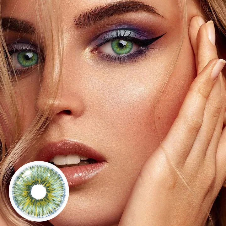 Rare Iris Green Contact Lenses