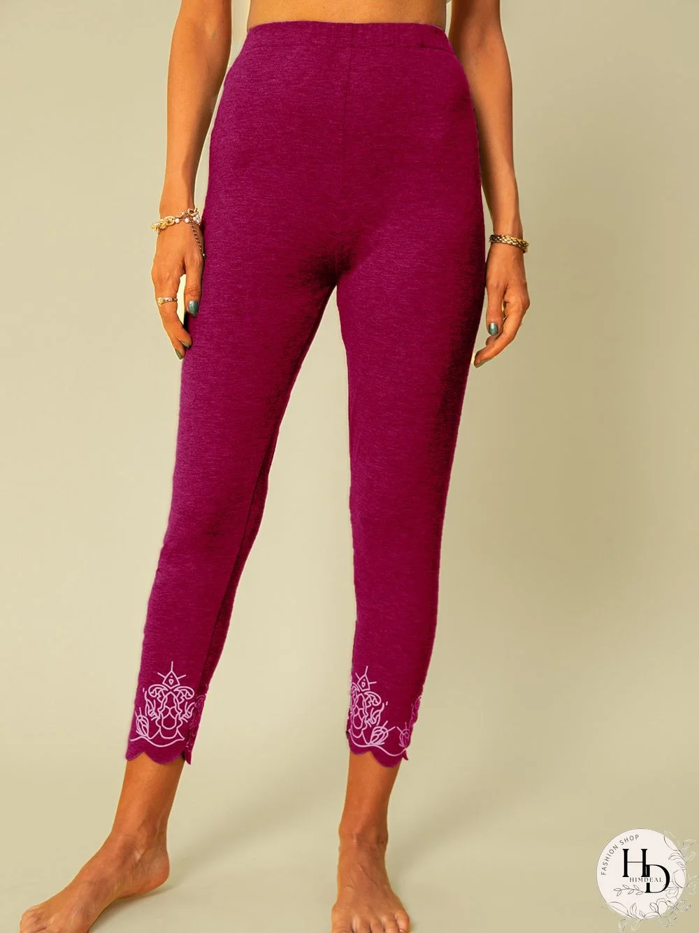 Casual Floral Leggings