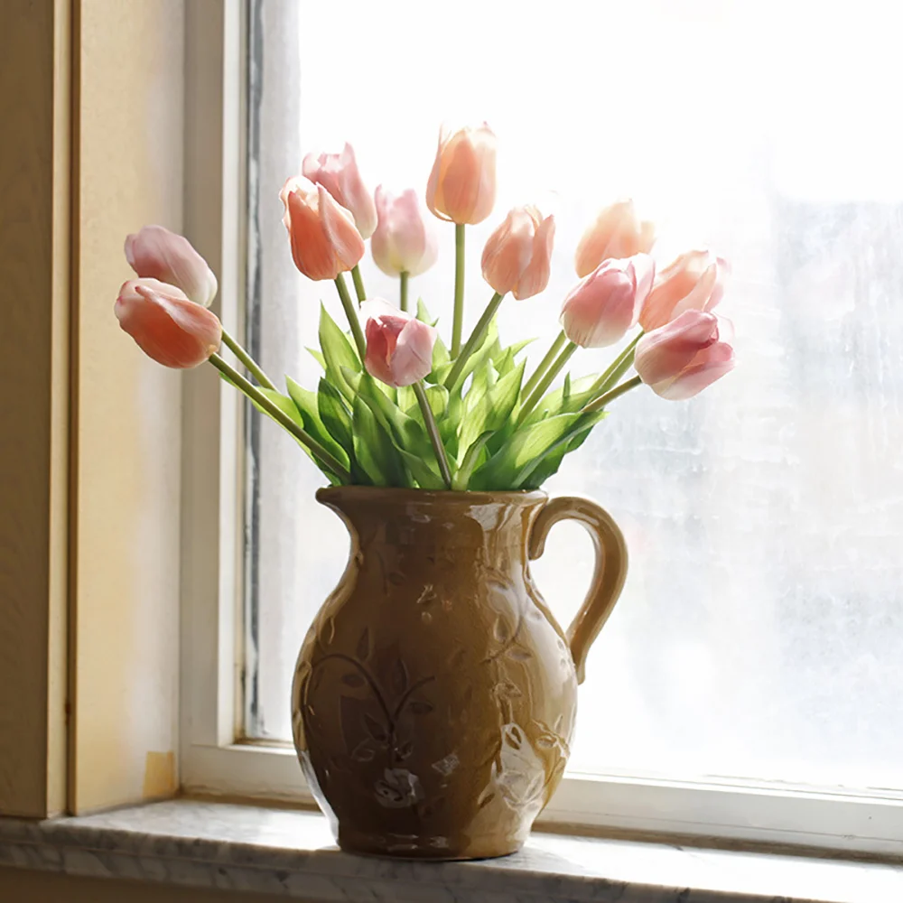 Single simulation tulip desktop decoration home decoration