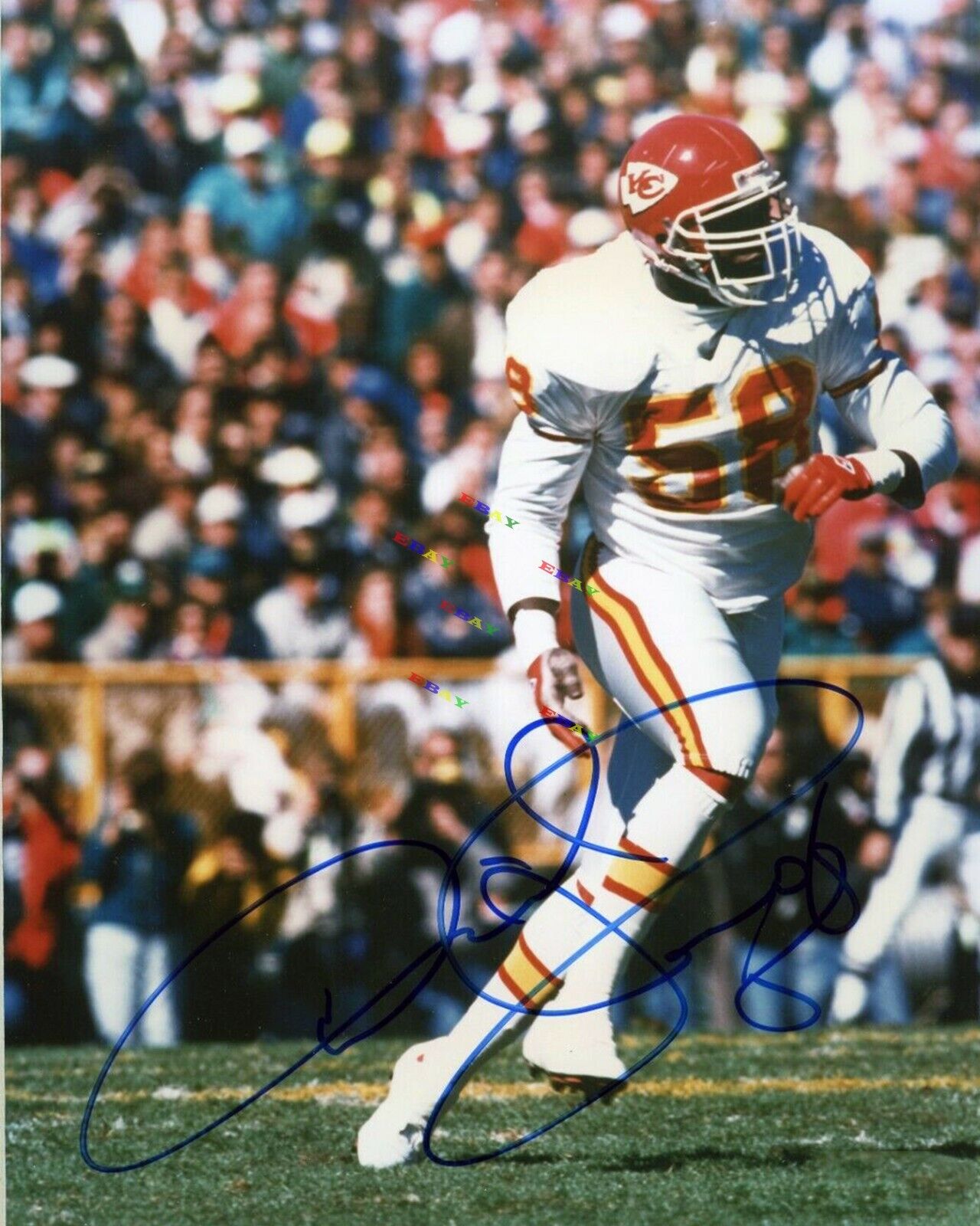 Derrick Thomas Kansas City Chiefs Signed Autographed 8x10 Photo Poster painting Reprint