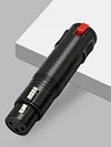 1/4 TRS Female To 3Pin XLR Female Microphone Cable Connectors Audio Cable Plug Connector Adapter for Mixer Microphone Power Amplifier