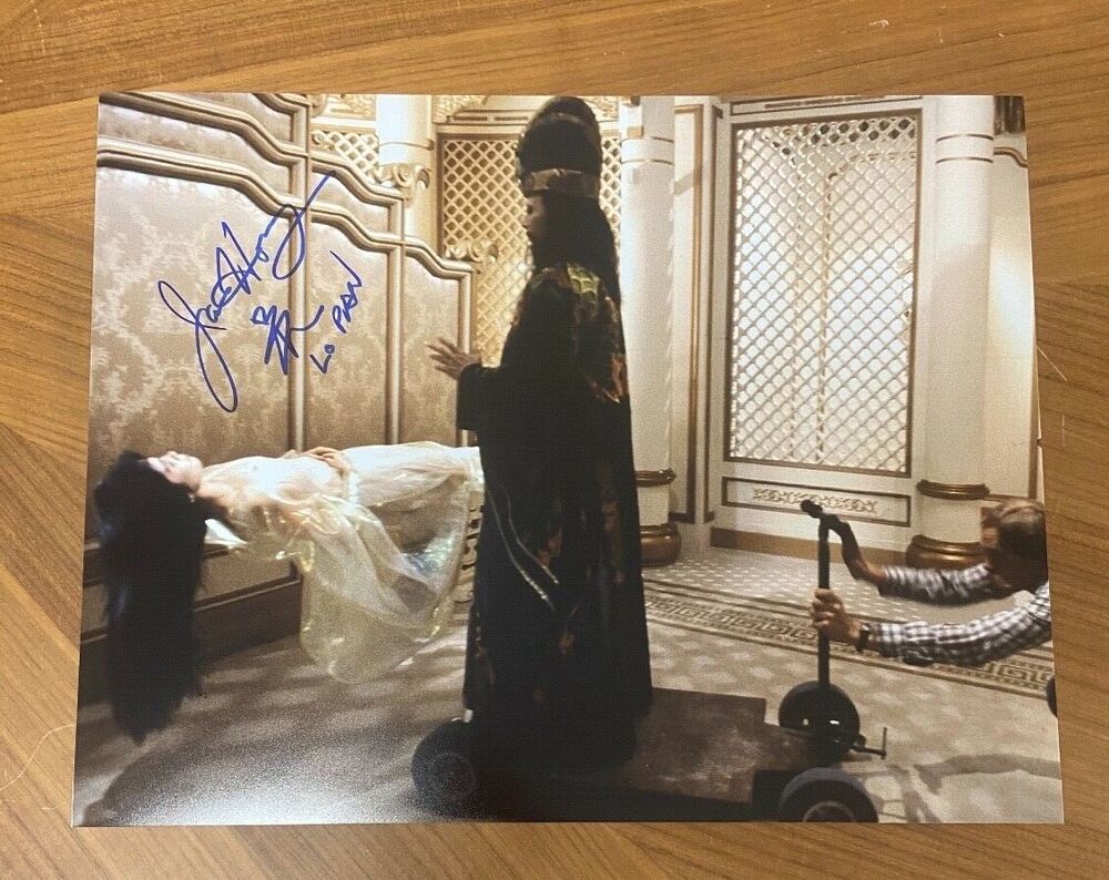 * JAMES HONG * signed 11x14 Photo Poster painting * BIG TROUBLE IN LITTLE CHINA * LO PAN * 17