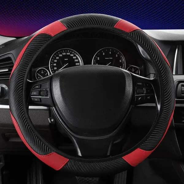 New Car Breathable Anti Slip Mesh Steering Wheel Cover Four seasons Universal Auto Styling Interior Accessories