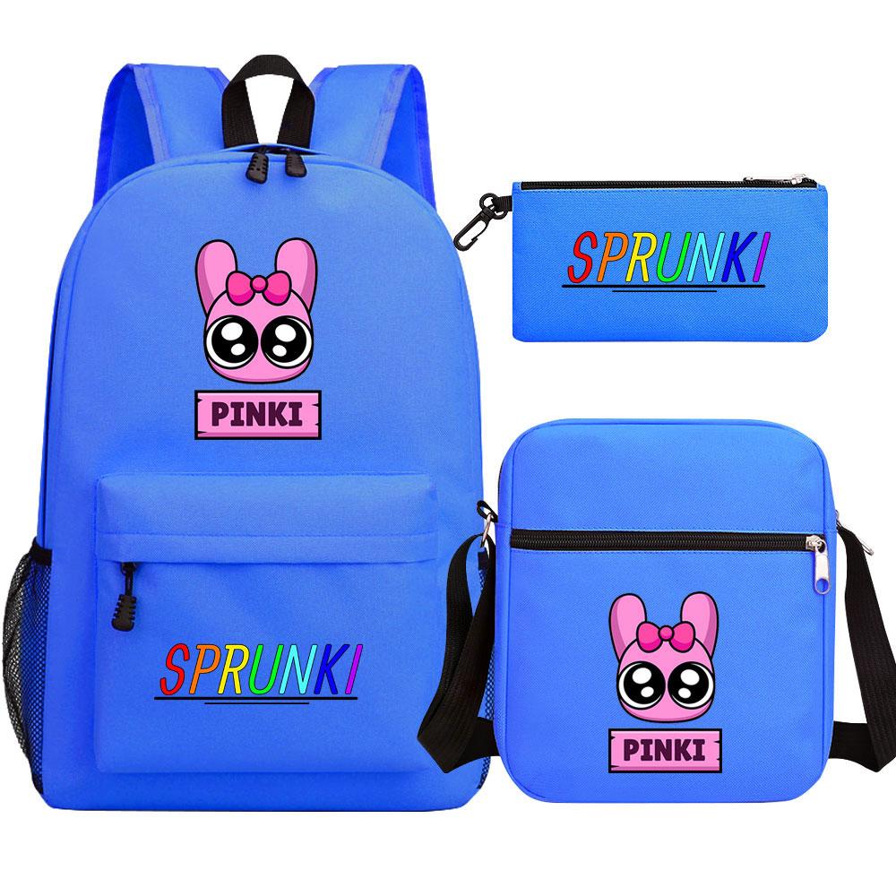 Mayoulove Sprunki Backpack Lightweight Design Cute Patterns for School Adventures-Mayoulove