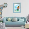 2pcs Kids Artwork Picture Frame with Mat for Kids Drawings Artworks Art Projects
