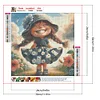 Diamond Painting -DIY Round Drill Girl