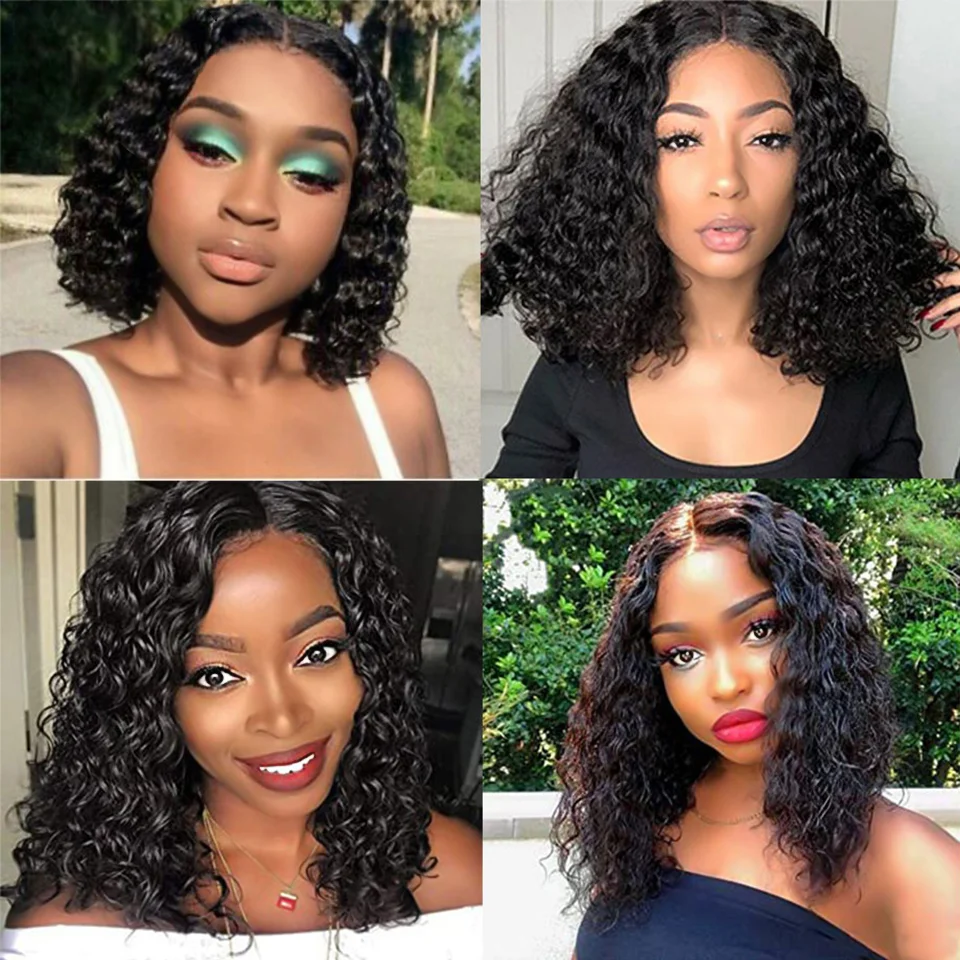 Jewtribute Hair®|Water Wave Short Bob Wig 