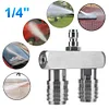 2-in-1 Double Head Pressure Washer Tip Nozzle 1/4 Inch Quick Connect Car Washing
