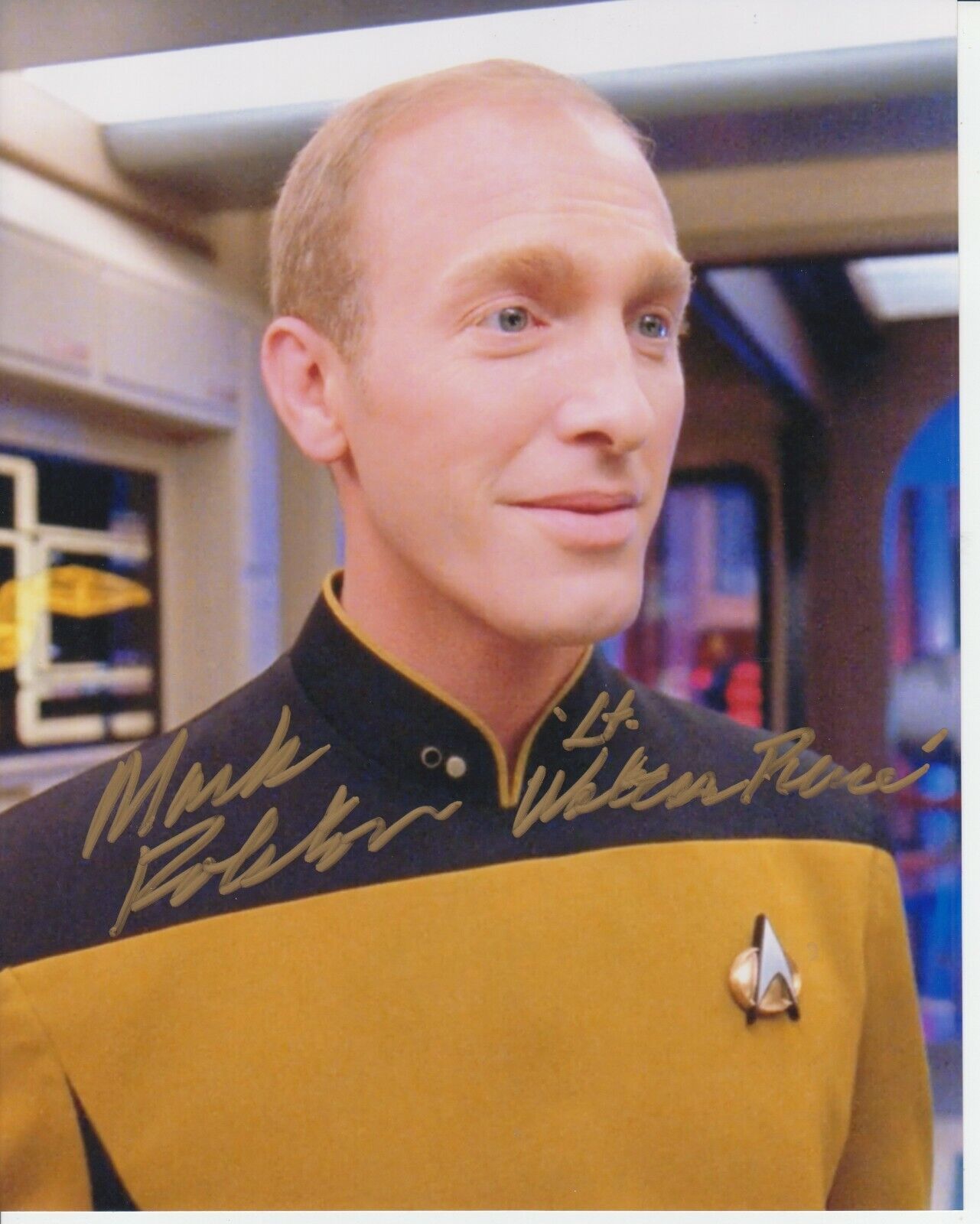 Mark Rolston (Star Trek) 8x10 Signed Photo Poster painting w/ COA Actor #1