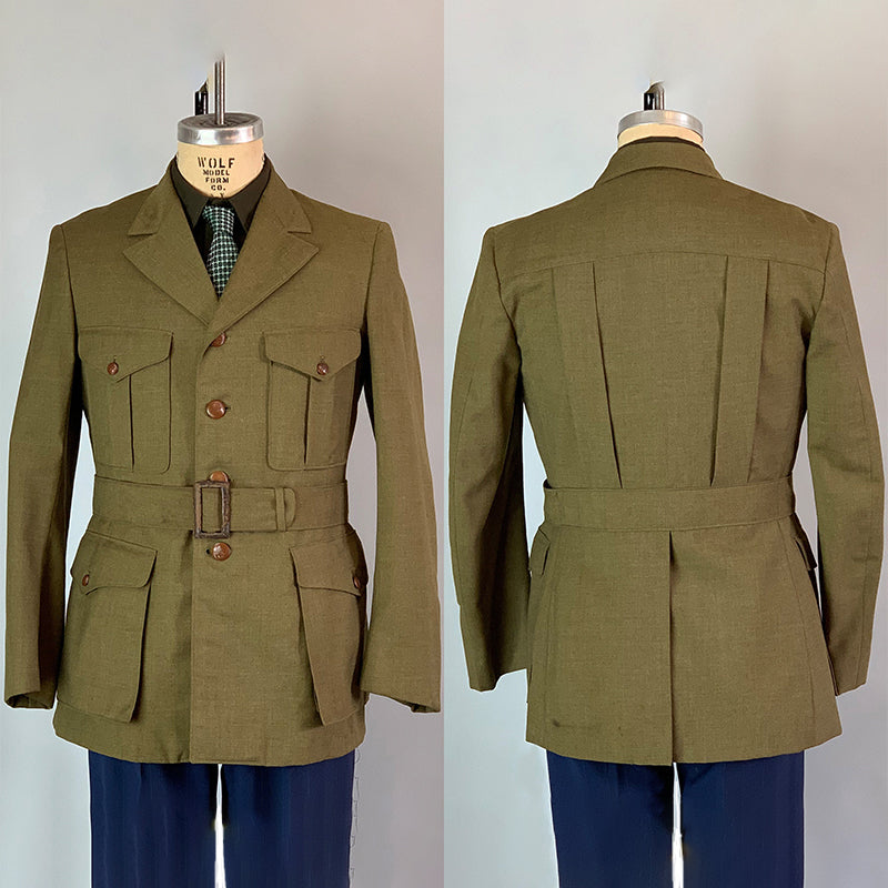 US Marine Green Military Wool Uniform Jacket