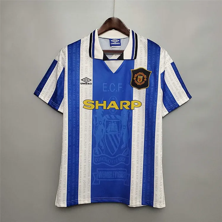 95/96 Manchester United Away Jersey