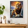 Diamond Painting-DIY Full Round Drill Lion