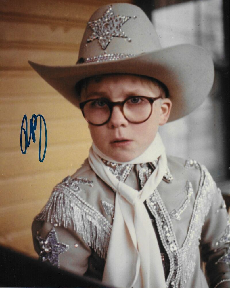 Peter Billingsley A Christmas Story Original Signed 11X14 Photo Poster painting