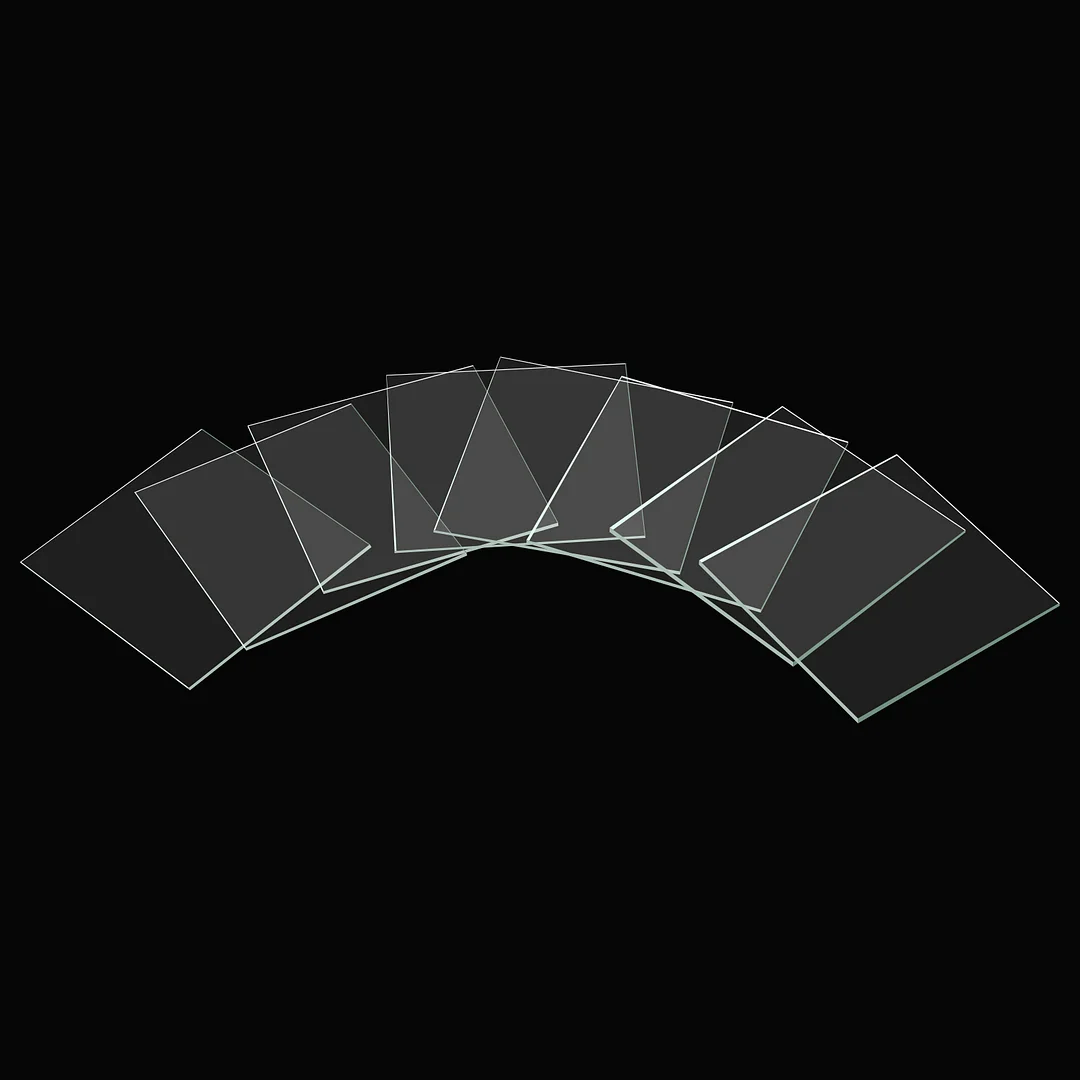 Standard Microscope Cover Slips, 22x22mm, Coverslips Cover Glass for Monocular Binocular Trinocular Microscopes(Pack of 100)