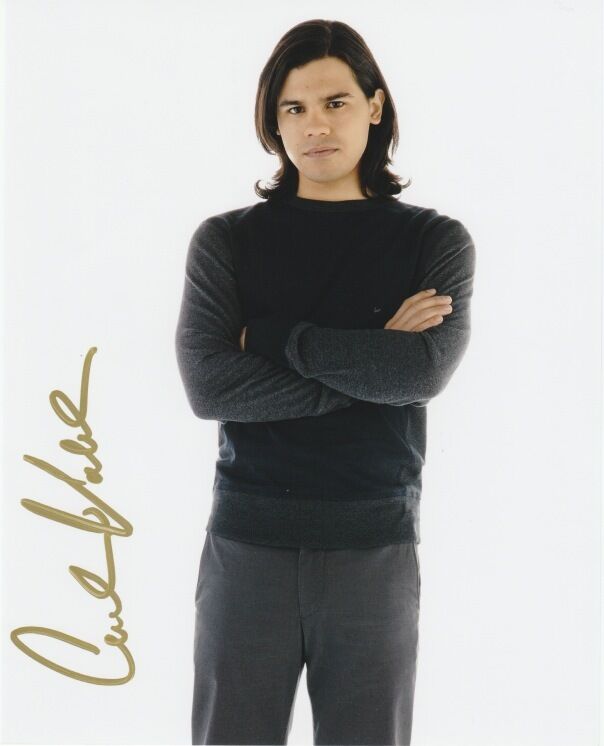 Flash Carlos Valdes Autographed Signed 8x10 Photo Poster painting COA