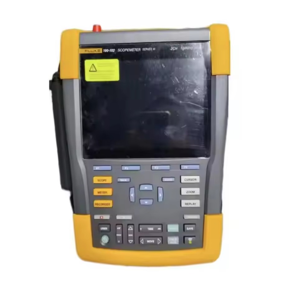 Fluke 190-204-III-S Color ScopeMeter 200/500Mhz 4 Channel with Software Package