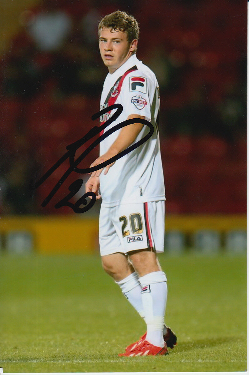 BOURNEMOUTH HAND SIGNED RYAN FRASER 6X4 Photo Poster painting 1.