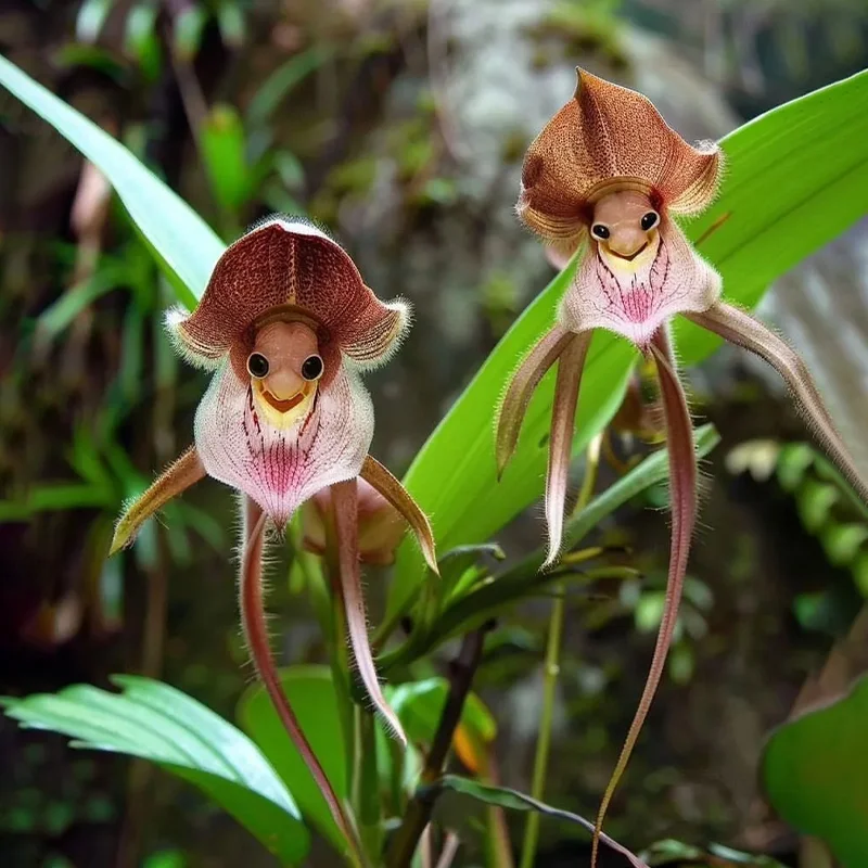 🔥🔥🔥Amazing plants! Monkey Orchid🙉 