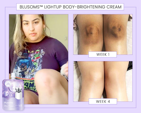 BlusomsTM LightUp Body-Brightening Cream