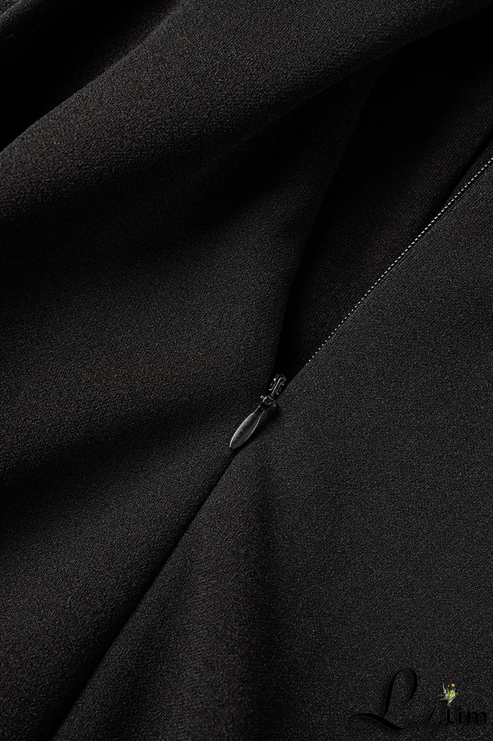 Dark Green Elegant Solid Patchwork Half A Turtleneck Evening Dress Dresses