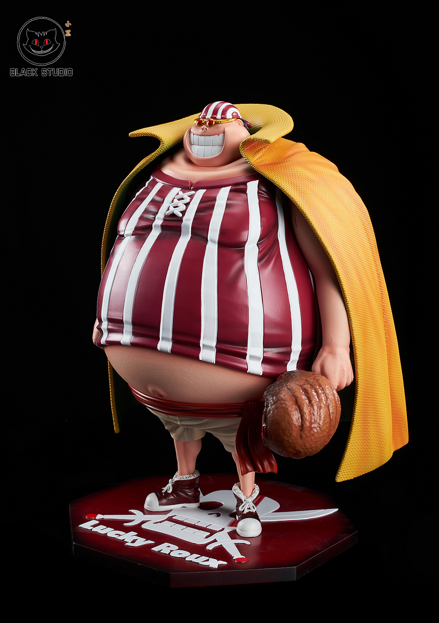 PRE-ORDER Black Studio One Piece Yasopp & Lucky Roux Statue(GK)