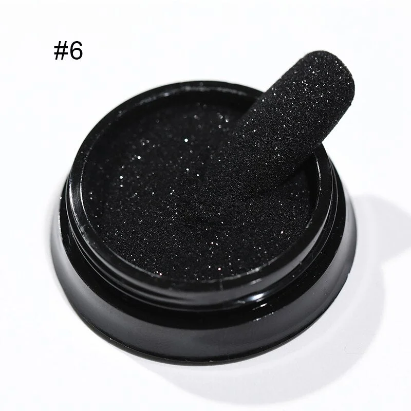 Sugar  Nail Powder Hair Wool Shining Nail Art Glitter Dust Pigment DIY Nail Art Decoration-Nail Inspo