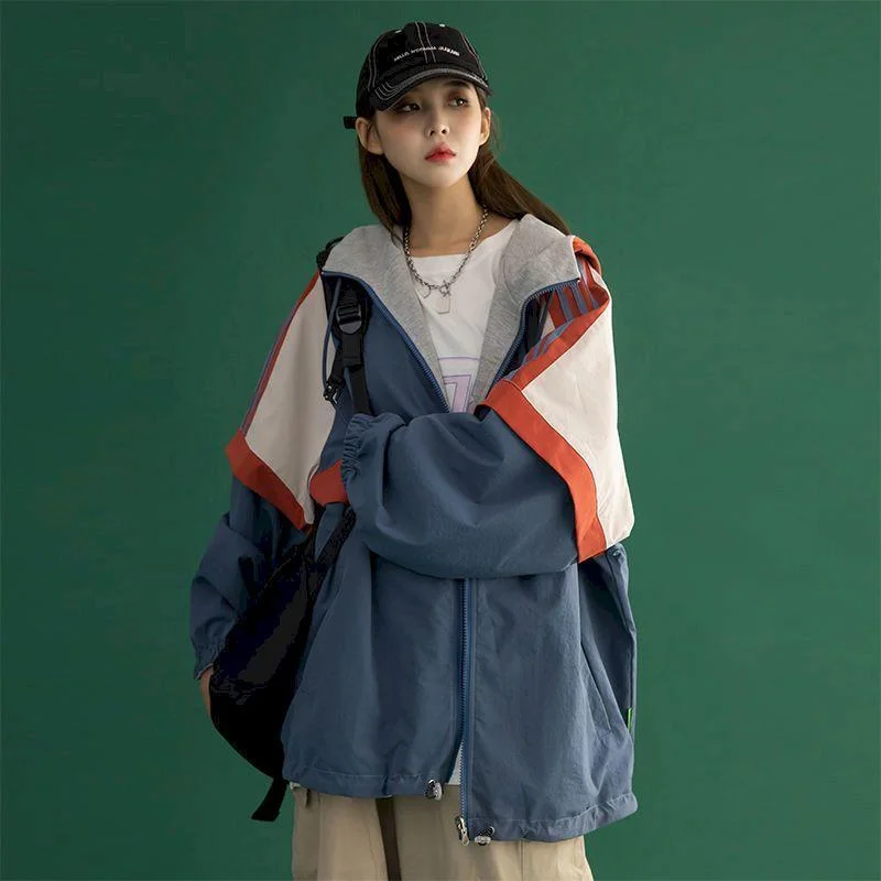 90S VINTAGE DOUBLE-SIDED JACKET V079