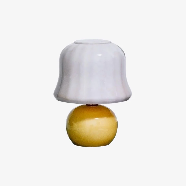 Creamy Mushroom Table Lamp