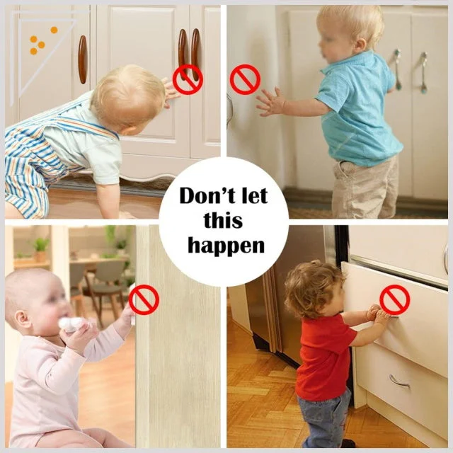 Kids & Toddlers Magnet Based Safety Lock System